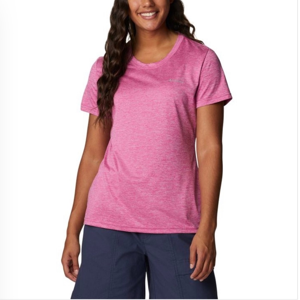 NWT Columbia Women's Crew Hike Short Sleeve T-Shirt Size 1X/1TF